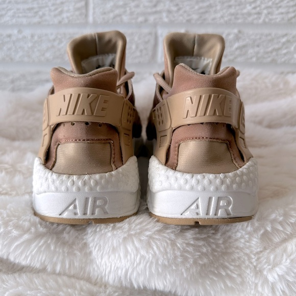 Nike Run Huarache Rose Gold Sneakers - Picture 7 of 7